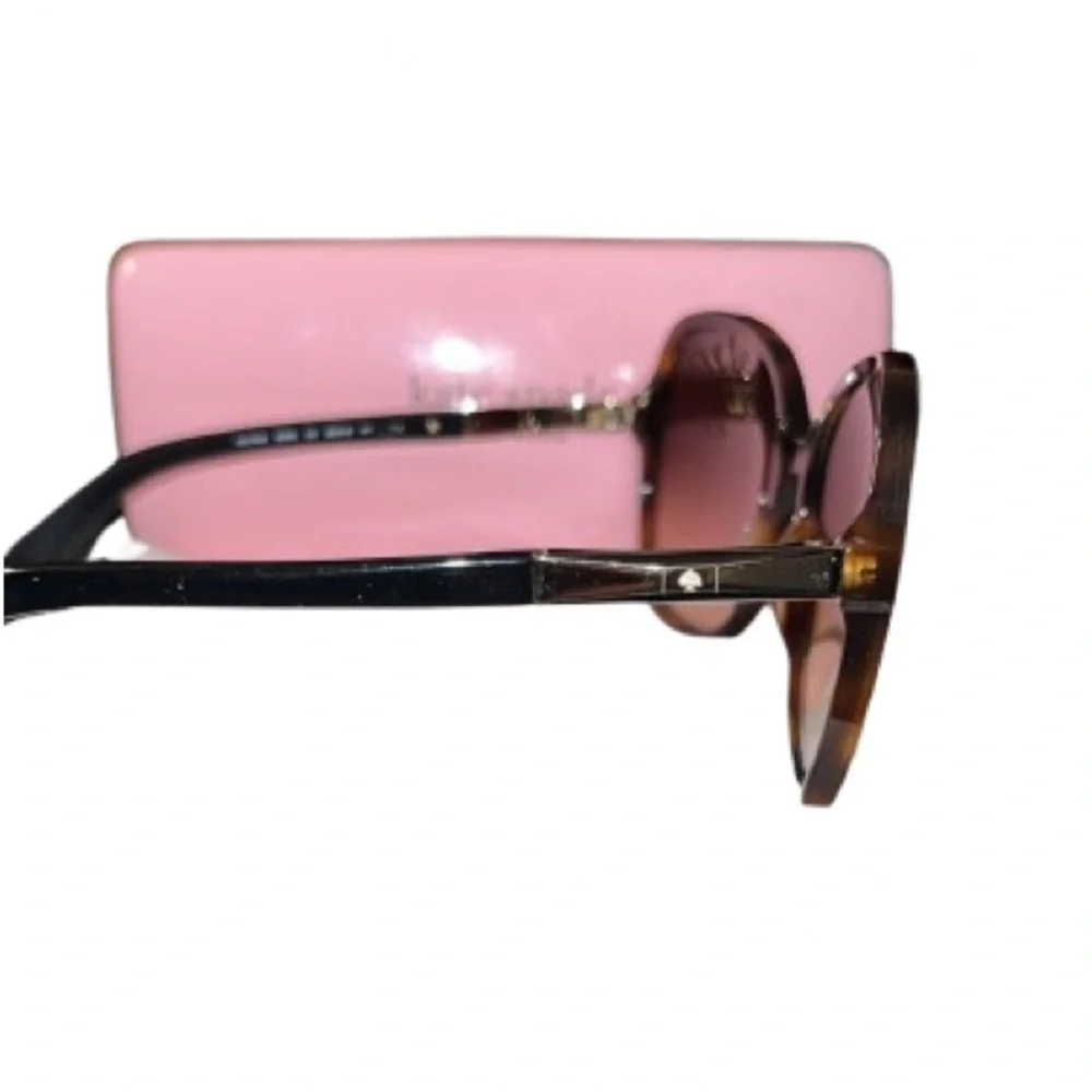 Kate Spade Jolyn brown tortoise shell sunglasses - Picture 8 of 11